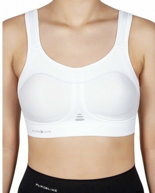 purelime compression sports bra