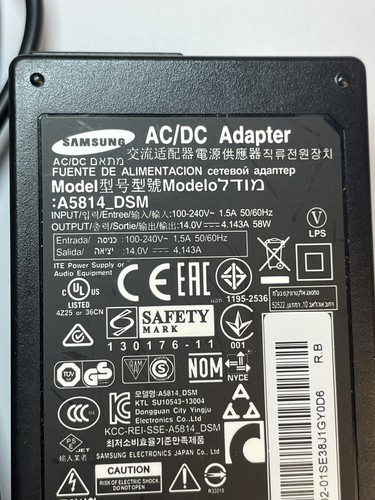 Replacement Samsung 14V 2A 28W AC Adaptor Power Supply for HW-J6000/XU Soundbar - Picture 3 of 7