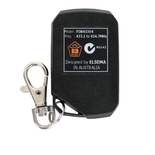 Elsema PentaFOB Four Button FOB43304 Remote Range - Orange, Red, Black & Blue - Picture 14 of 23
