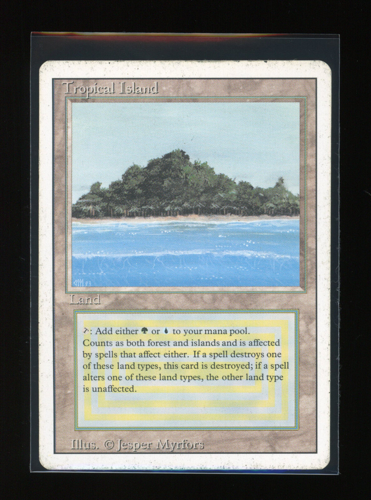 MTG Tropical Island 英語