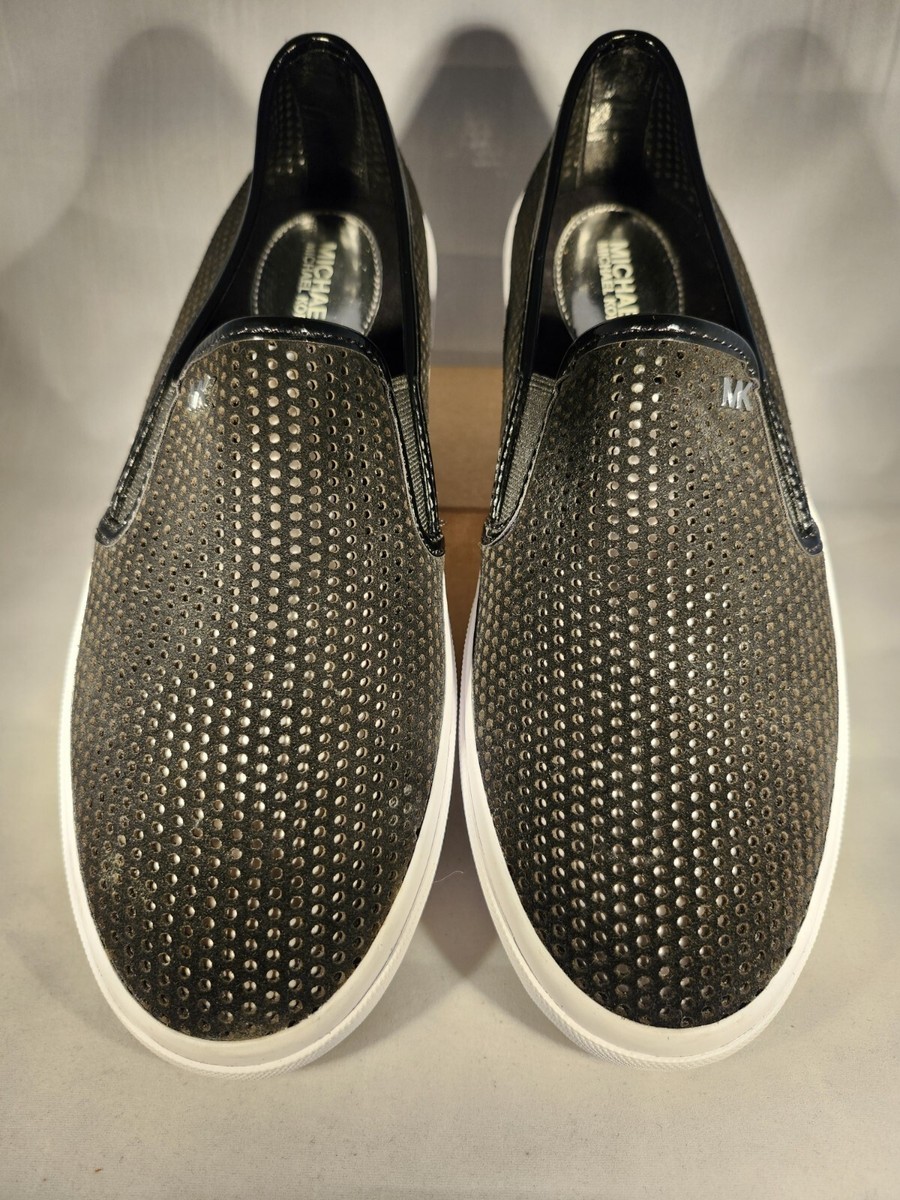 Michael Kors Men\'s Black Slip-On Sneakers Michael Kors Miles slip-on sneakers for Men - Black in USA  main image 3