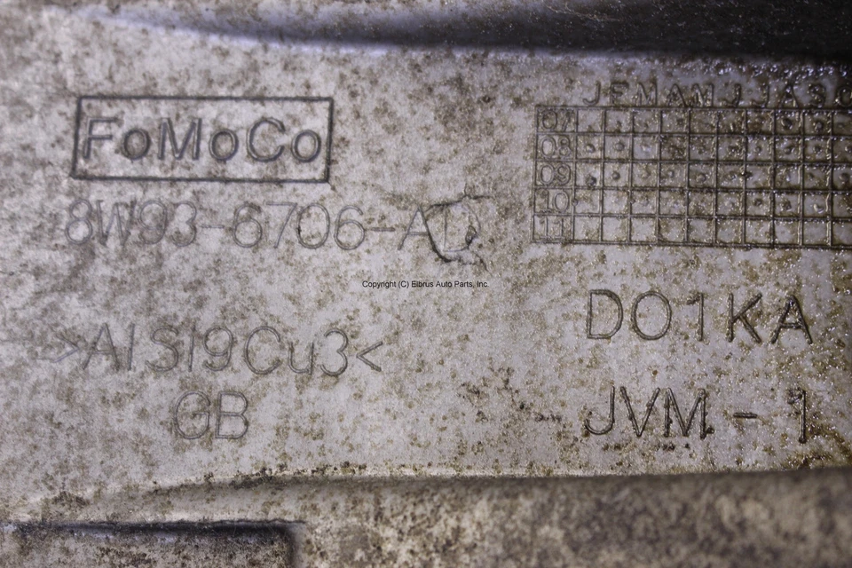 JAGUAR XFR XF 10 11 12 13 14 15 16 17 18 19 MOTOR CÁRTER DE ACEITE SUPERIOR 5,0 L OEM Foto 2 de 4