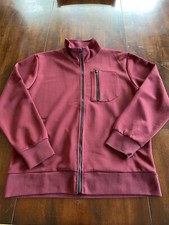 Marc Ecko Jacket Mens Large Full Zip Fleece Jacket