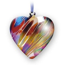 Nobile Glassware Birth Gem Glass Heart - January 1690-17