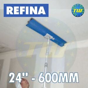 Dekor Skimming Spat Stainless Steel Plaster Finishing Spatula 24/"