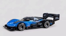 Volkswagen Vw Id R Diorama Collectible Diecast Model Race Car 164 Blue Loose
