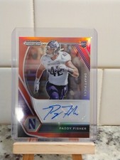 Paddy Fisher DPA-PAD Chargers Rookie Auto 2021 Prizm DP #’d /199 RED NM/MINT*