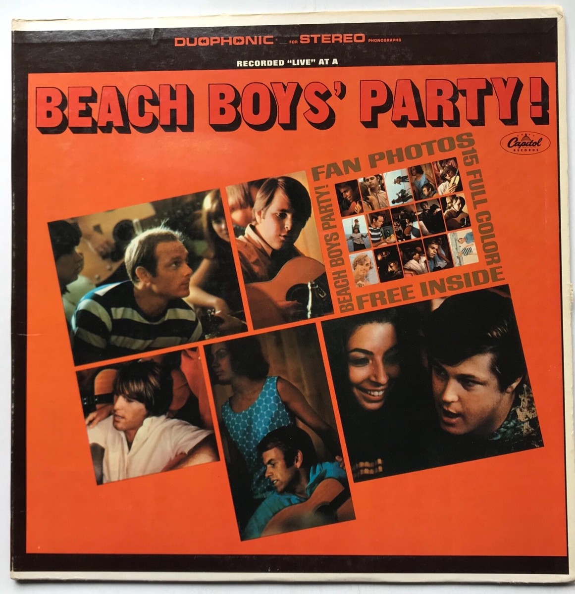 The Beach Boys - Beach Boys' Party - 1965 - Vinyl LP Gatefold