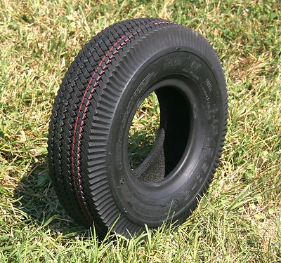 2.80 x 2.50 - 4, (CST) 4-Ply Sawtooth Tire and Tube - Hand Truck