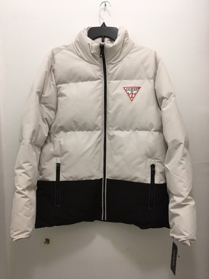 black guess bomber jacket