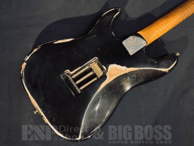 ギター Iconic Guitars SOLANA VM Heavy Aged Iconic Solana VM Aged Olympic White Electric Guitar - with