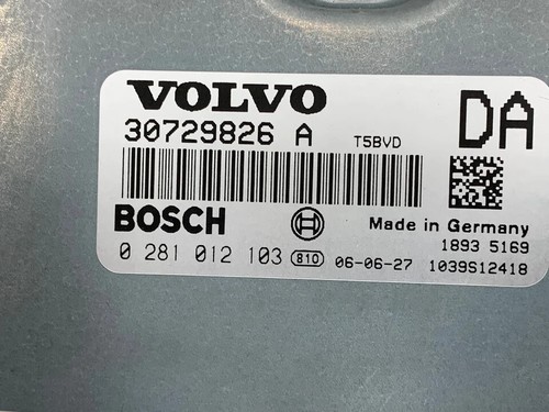 2006 VOLVO C70 MK2 2.4 D5 180 BHP AUTO ENGINE ECU KIT 30729826 WITH ABS PUMP - Picture 6 of 12