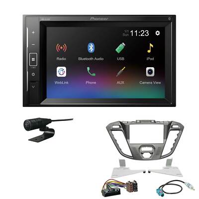 Pioneer DMH-A240BT Radio BT für Ford Tourneo Transit Custom Phönix matt silber