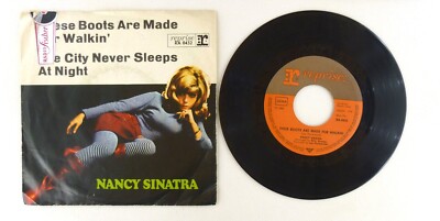 7'' Single Vinyl -  Nancy Sinatra   These Boots Are Made For Walkin' - S14195 Z30
