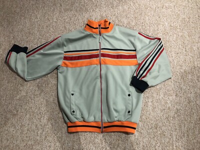 PJ Mark Multicolor Full Zipper Front Men's Lightweight Jacket Size Large