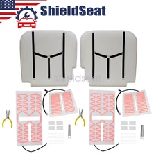 Driver & Passenger Bottom Seat Foam & Heater Element Pad For 2003-06 GMC Sierra