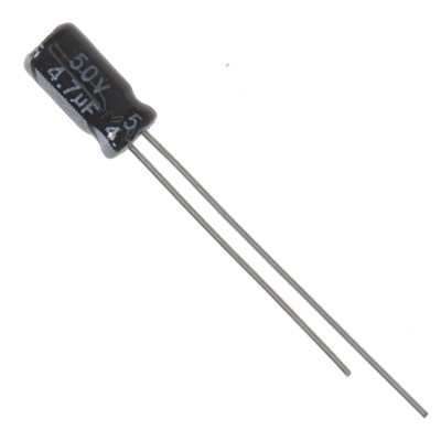 4.7UF 50V 4x7mm 105° Radial Elektrolyt Kondensatoren Capacitor 1-20 Stück