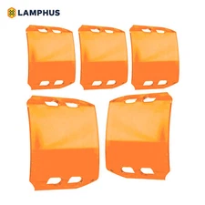 5pc LAMPHUS CRUIZER LED Off-Road Work Light Bar 18W Lens Cover - AMBER