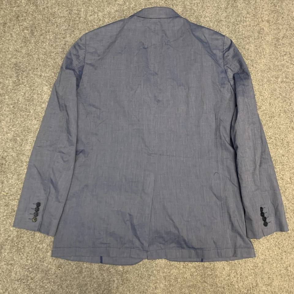 John Varvatos Mens Sport Jacket Size 44 Cotton Blend Blazer - Image 2 of 4