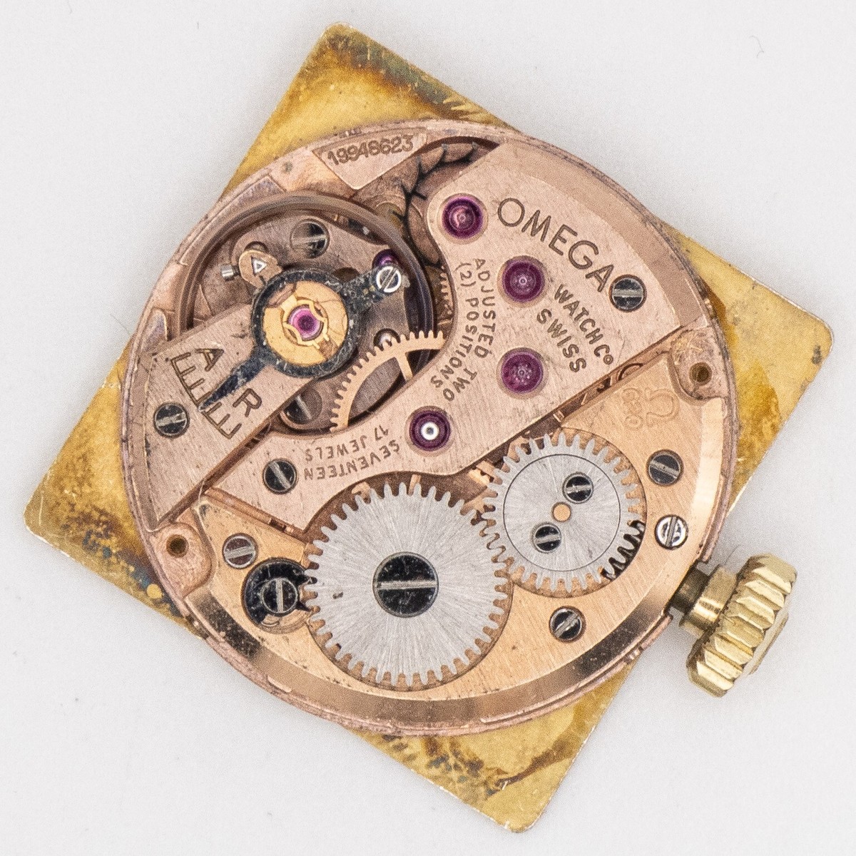 Vintage Omega Caliber 620 17-Jewel 2-Adjustment Wristwatch Vintage Omega Caliber 620 17-Jewel 2-Adjustment Wristwatch