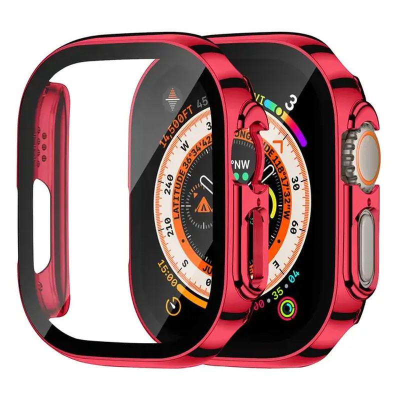 Titanium HD Full Tempered Glass Screen Protector For Apple Watch Ultra 2 49mm