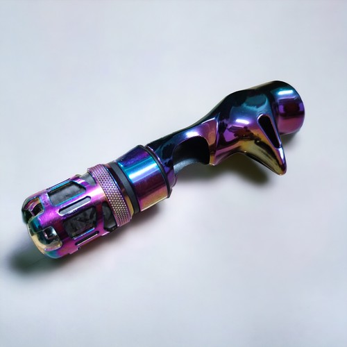 Fuji ACS Reel Seat – Custom Aurora Painted with Crown Lock Nut (ID 14mm) - Picture 3 of 9