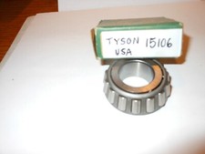 TYSON 15106 TAPERED ROLLER BEARING CONE ~MADE IN USA~~FREE SHIPPING~NEW UNIT