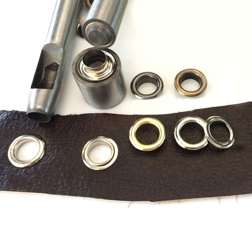 Leather Crafts Eyelet Grommet Setter Tools & Anvil Die Set Punch Tool 1