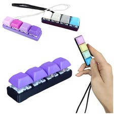 Keyboard Clicker Fidget Toy, Keyboard Switch Keychain, Clicky, Silence Button