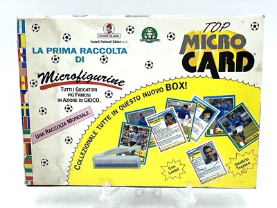 Top Micro Cards Fußball 1989 Starter Kit Sammelbeutel Neu In Box # U