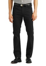 Chaps 5 Pocket Pants Mens Size 34x32 Straight Fit Black Stretch Twill Jeans