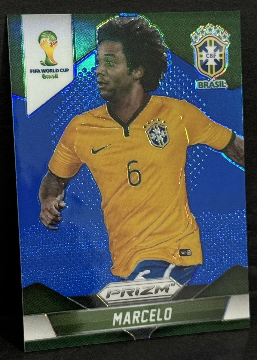 2014 Panini Prizm World Cup Brazil Marcelo Blue Prizm /199 | eBay