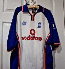 English Cricket Jersey from Admiral XXL - Vodafone white center