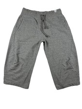 Adidas Large Cropped Sweatpants 3/4 Length Workout Basketball Sweats 2016