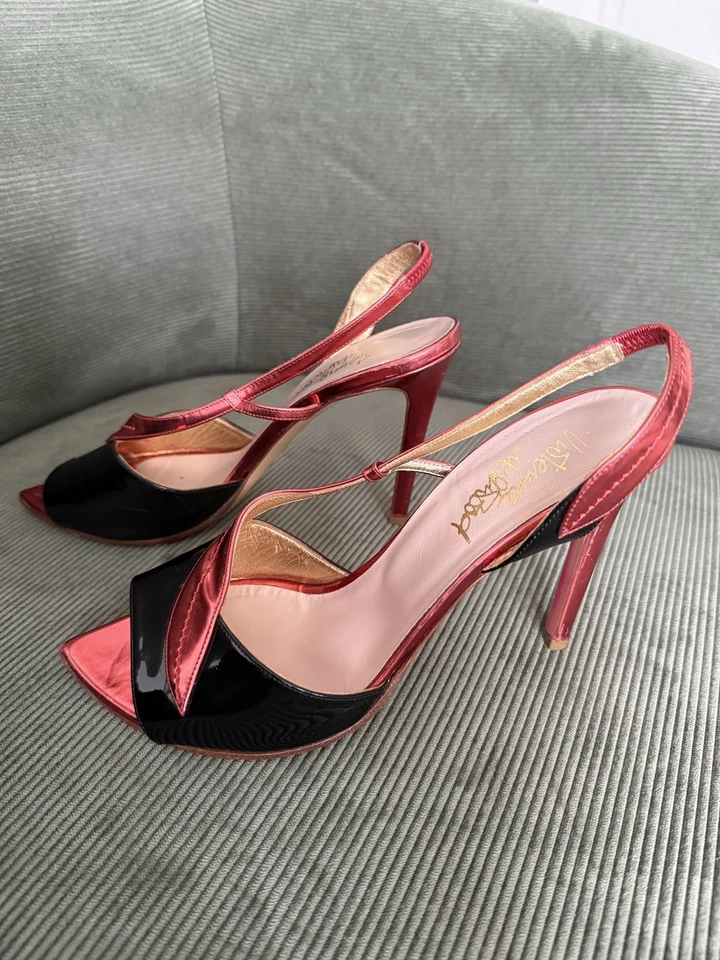 Tacones de aguja Vivienne Westwood charol punta abierta 39 Foto 2 de 4