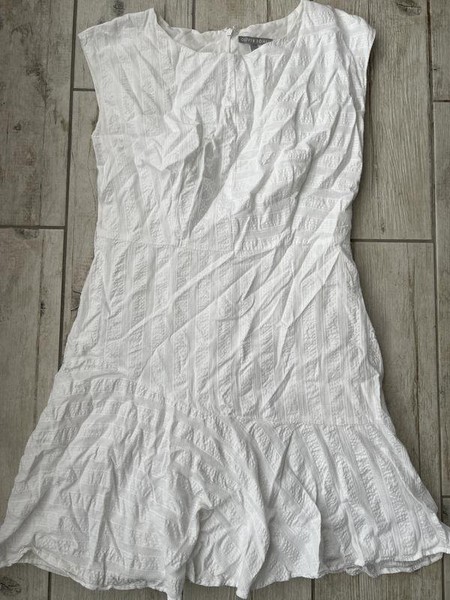 Women & Other Stories Dress White Cotton 36 / S / #3I3G