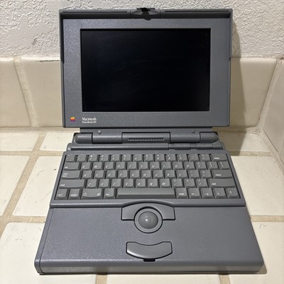 Apple Macintosh PowerBook 165 Computer Laptop M4440 Vintage AS IS