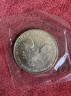 1997 American Eagle Walking Liberty 1 Oz Fine Silver Dollar Uncirculated Toning