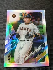 2021 Topps NPB #103 Yoshihiro Maru Rainbow Foil #/150