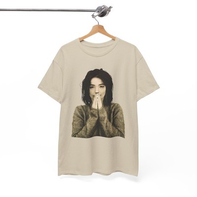 Bjork T-Shirt, Vintage Unisex Bjork Logo Tee , Music Shirt, Rock Band Unisex Tee