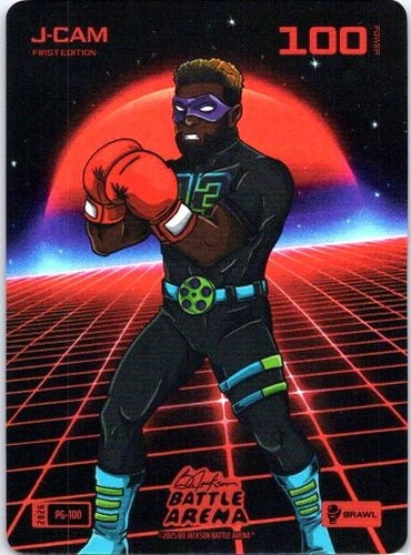 Bo Jackson Battle Arena J-Cam 1st Edition Junior Camero Powerglove SSP PG-100