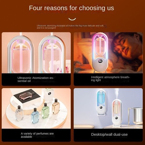 Digital Display Toilet Deodorizing Diffuser Automatic Scent Air Purifier Home - Picture 9 of 17