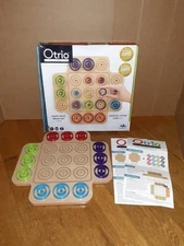 TRIO DELUXE MAKE YOUR BRAIN SAY O BOARD GAME MARBLES BRAIN WORKSHOP