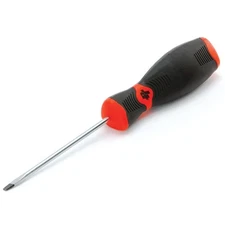 Performance Tool W30970 Black   Red Slotted Screwdriver  1 8  X 3