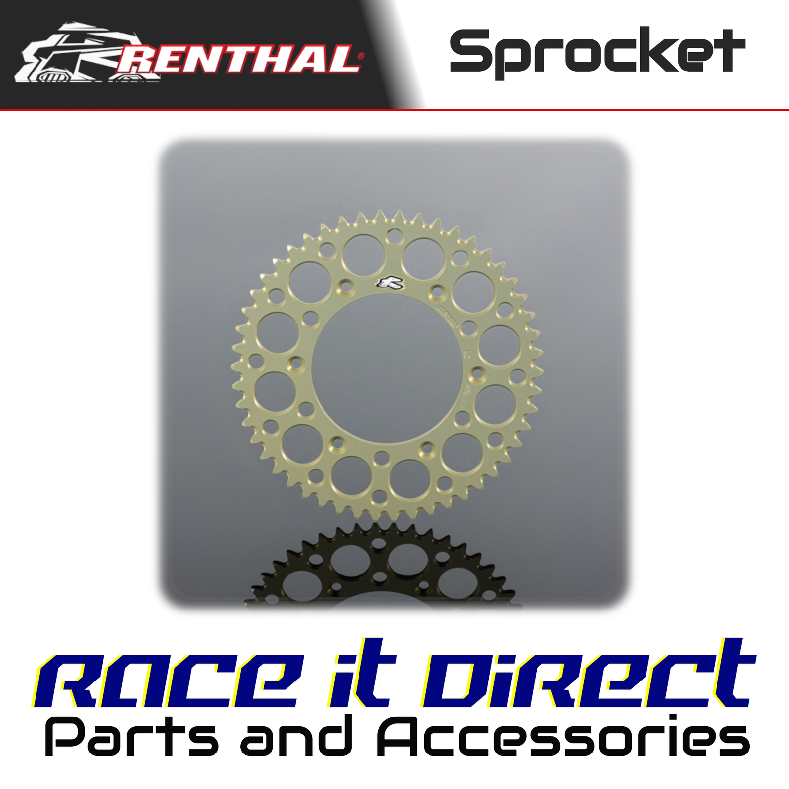 Rear Sprocket for HUSQVARNA TC 125 2022 48T Ultralight Grooved Renthal