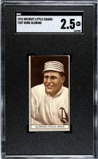 1912 Recruit Little Cigars (T207) Rube Oldring SGC 2.5