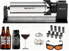 Creality Laser Rotary Roller Pro 4-in-1 Y-axis Chuck for Falcon Engravers