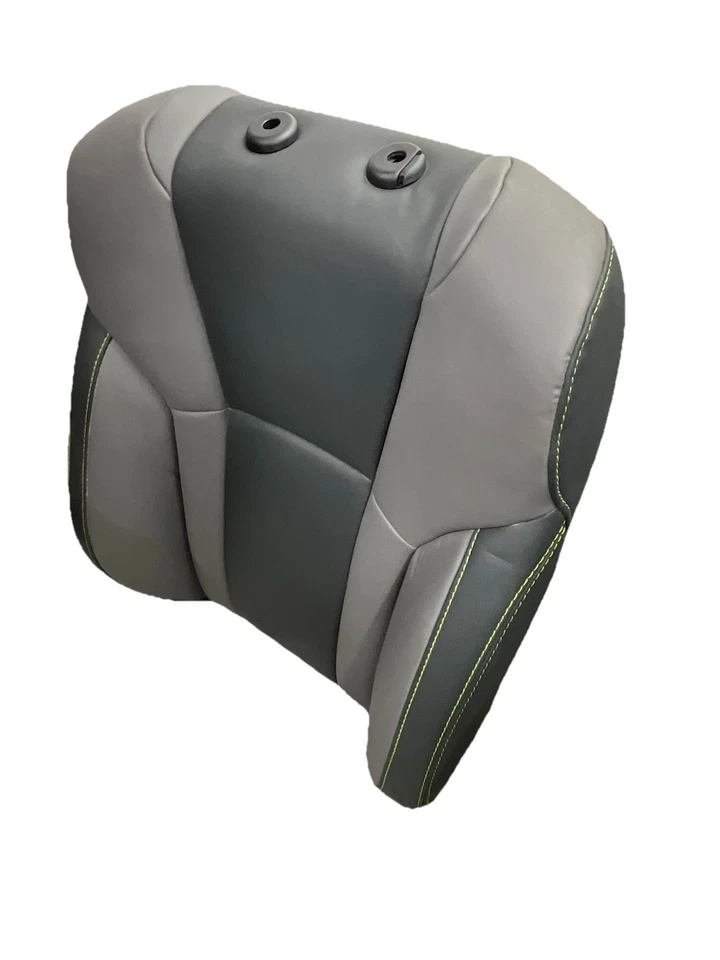 2024 Subaru Outback Front Right Upper Seat Cushion BLK Leather W Green Stich OEM - Image 2 of 4