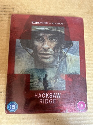 Steelbook Blu-Ray Hacksaw Ridge UK 4K UHD (exclusivité Zavvi) neuf et scellé