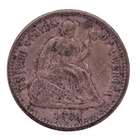 1860 Seated Liberty Half Dime (B4156)